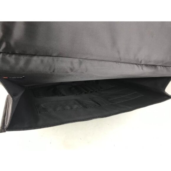 Wilsons Leather Unisex Brown Detachable Strap Top Handle Briefcase Document Case - Picture 6 of 10